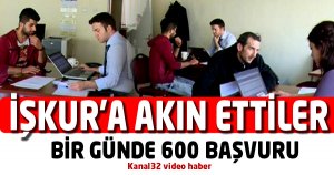 İşçi alımı için bir günde 600 başvuru