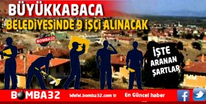 İŞÇİ ALIMLARI İLANA ÇIKTI !