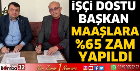 İşçi dostu başkan