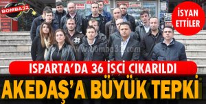 İŞÇİLER PROTESTO ETTİ