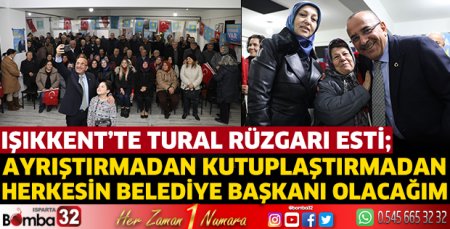 Işıkkent’te Tural rüzgarı esti