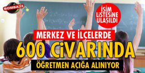 İSİM LİSTESİNE ULAŞILDI
