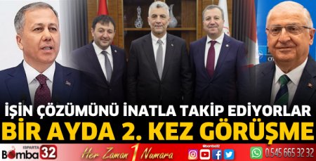 İşin çözümünü inatla takip ediyorlar