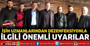 İŞİN UZMANLARINDAN DEZENFEKSİYONLA İLGİLİ ÖNEMLİ UYARILAR