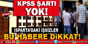 İŞKUR ALIM YAPACAK MÜRACAATLAR  BAŞLIYOR