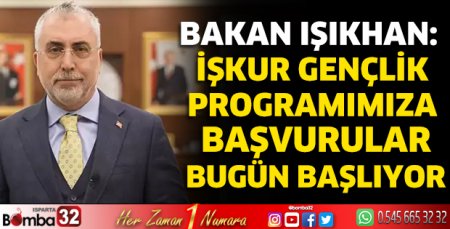 İŞKUR Gençlik Programımıza başvurular bugün başlıyor