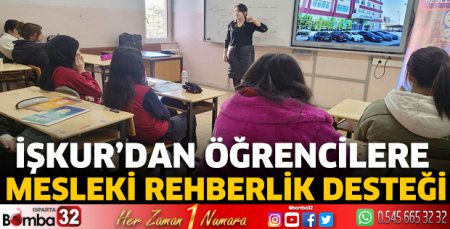 İŞKUR’dan öğrencilere mesleki rehberlik desteği