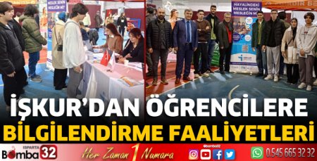 İŞKUR'dan öğrencilere bilgilendirme faaliyetleri