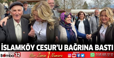 İslamköy Cesur’u bağrına bastı