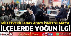 İsmet Yılmaz'a yoğun ilgi