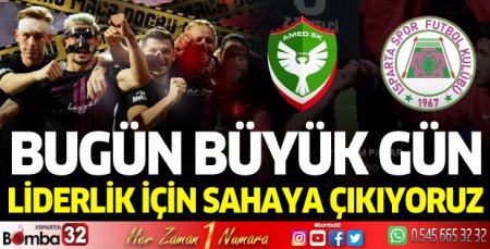 Isparta 32 liderlik için sahaya çıkıyor
