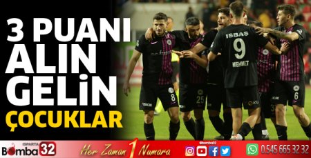 Isparta 32 Spor deplasmanda 3 puan arayacak