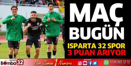Isparta 32 Spor deplasmanda 3 puan arıyor 