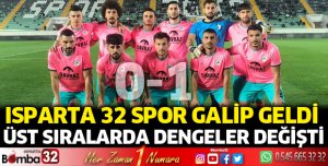 Isparta 32 Spor deplasmanda galip geldi