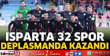 Isparta 32 Spor deplasmanda kazandı