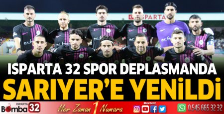 Isparta 32 Spor deplasmanda yenildi