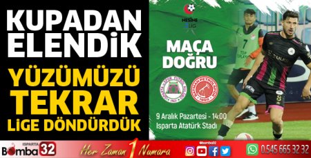 Isparta 32 Spor evinde galibiyet arayacak