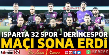 Isparta 32 Spor evinde kazandı