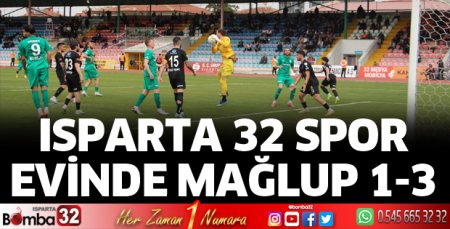 Isparta 32 Spor Evinde Mağlup