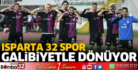 Isparta 32 Spor galibiyetle dönüyor