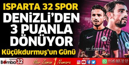 Isparta 32 Spor galip dönüyor