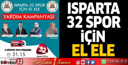Isparta 32 Spor için el ele