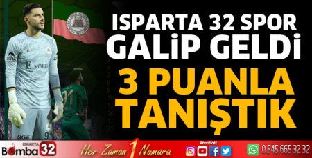 Isparta 32 Spor kazandı