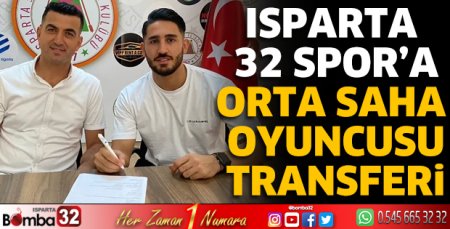 Isparta 32 Spor orta saha oyuncusu Vedat Bora'yı transfer etti