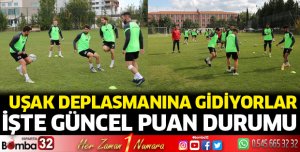 Isparta 32 Spor, Uşak deplasmanına gidiyor 