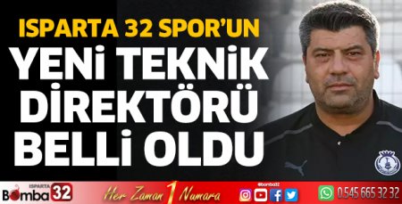 Isparta 32 Spor yeni teknik direktörü belli oldu