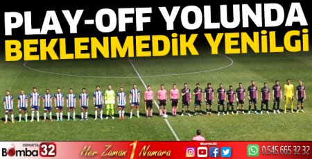 Isparta 32 Spor yenildi