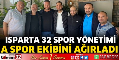 Isparta 32 Spor yönetimi A Spor ekibini ağırladı