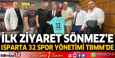 Isparta 32 Spor yönetimi TBMM'de