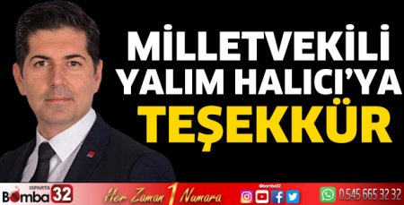 Isparta 32 Spor Yönetimi’nden Milletvekili Halıcı’ya teşekkür 