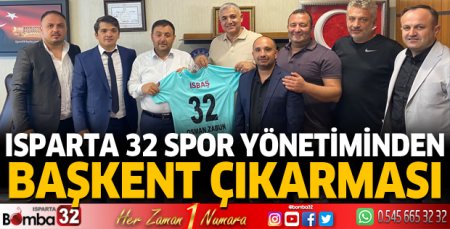 Isparta 32 Spor Yönetiminden Başkent çıkarması