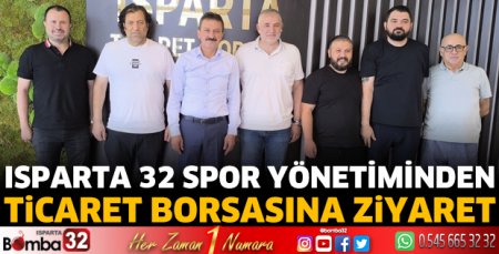 Isparta 32 Spor Yönetiminden ITB’ye ziyaret