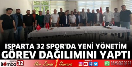 Isparta 32 Spor’da görev dağılımı yapıldı