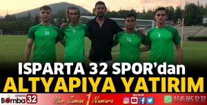 Isparta 32 Spor’dan altyapıya yatırım