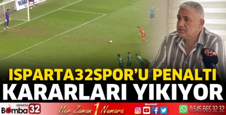 Isparta 32 Spor’u penaltı kararları yıkıyor