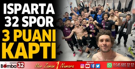 Isparta 32 Spor'dan altın galibiyet