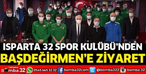 Isparta 32 Spor'dan Başdeğirmen'e ziyaret