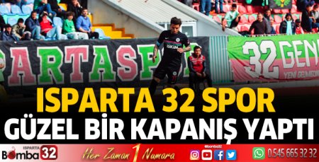 Isparta 32 Spor'dan güzel kapanış