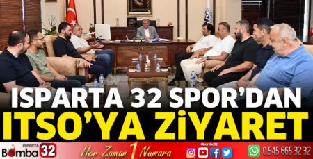 Isparta 32 Spor'dan ITSO'ya ziyaret