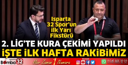 Isparta 32 Spor'un fikstürü belli oldu