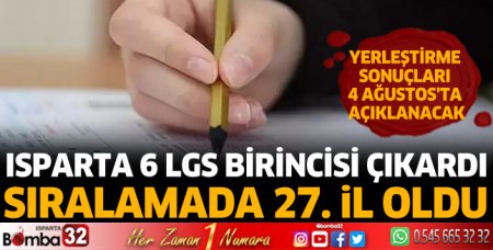 Isparta 6 LSG şampiyonu çıkardı
