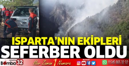 Isparta AFAD ve ISAK seferber oldu