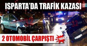Isparta - Antalya Yolunda Feci Kaza!