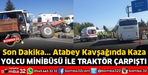 ISPARTA ATABEY KAVŞAĞINDA KAZA