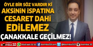 Isparta Baro Başkanı Av. Ünsal Çankaya'nın 18 Mart mesajı