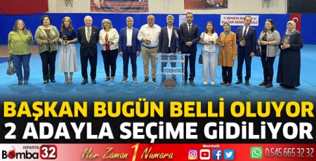 Isparta Barosu'nda başkan belli oluyor